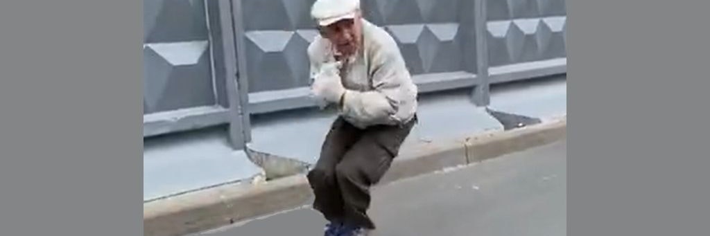 Igor skatet durch die russische Metropole.