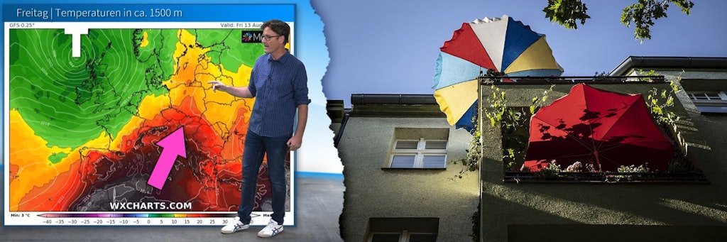 In der kommenden Woche kann es sich wieder lohnen, die Sonnenschirme aufzustellen - laut Meteorologe Dominik Jung wird es bis zu 34 Grad war.
