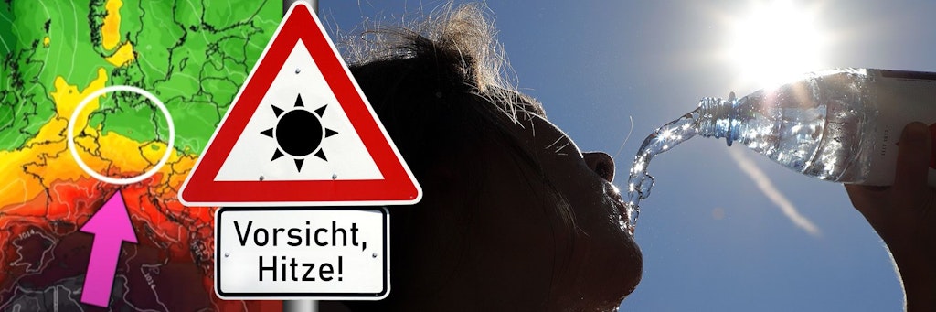 In der kommenden Woche werden wir uns wieder nach Abkühlung sehnen - denn ein Tiefdruckgebiet pustet heiße Sahara-Luft nach Deutschland!