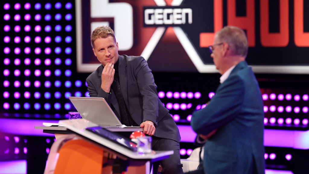 Oliver Pocher wurde zuletzt auch in der Show „5 gegen Jauch“ von seinem Kollegen gerügt.