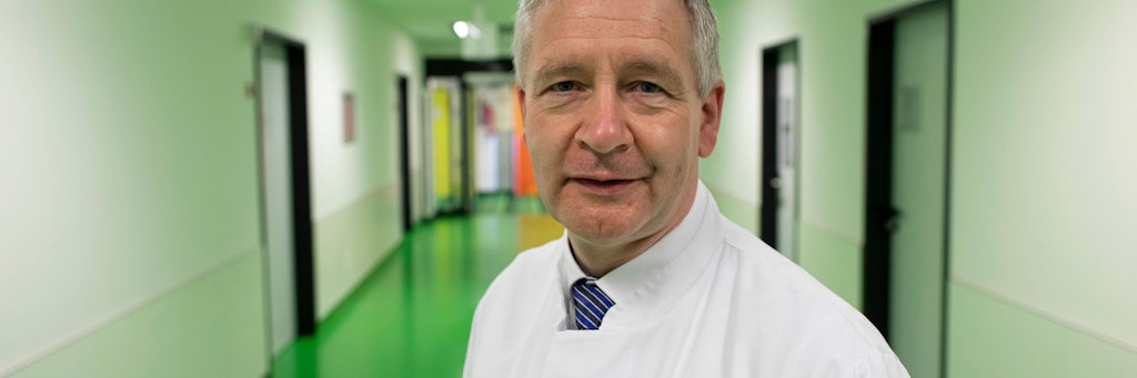 Professor Gernot Marx spricht für die Intensivmediziner und kann nicht verstehen, dass sich jemand nicht impfen lässt.