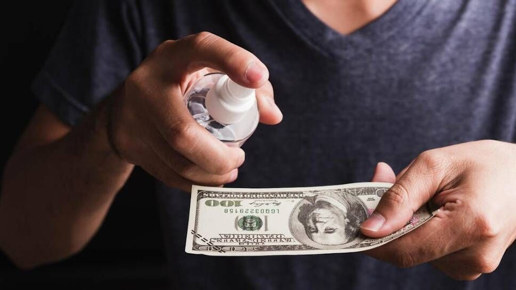 Einer US-Studie zufolge finden sich auf einer Dollar-Note im Schnitt 3000 verschiedene Bakterienformen.