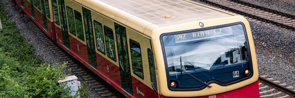 Die Ringbahn S41 fährt heute gar nicht.