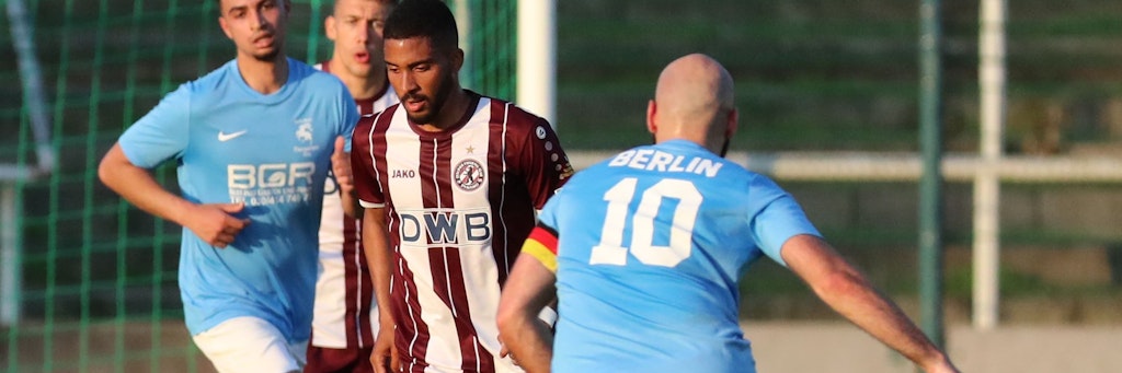 Darryl Geurts machte gegen Kreisligist Tiergarten das 3:0.