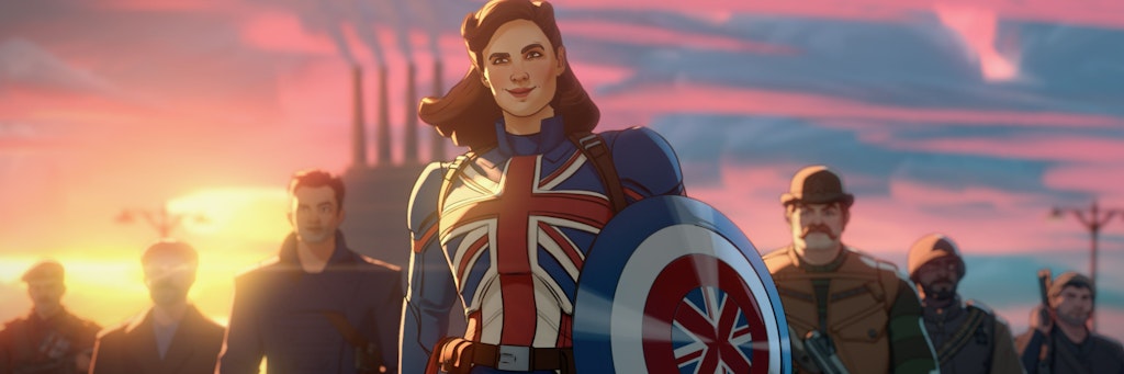 Szene der Zeichentrickserie der Marvel Studios „What If ...?“.