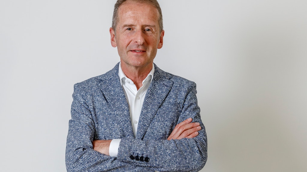 VW-Vorstandschef Herbert Diess könnte mit 7,7 Millionen Euro Jahreseinkommen auch ohne üppige Pension locker fürs Alter vorsorgen. 