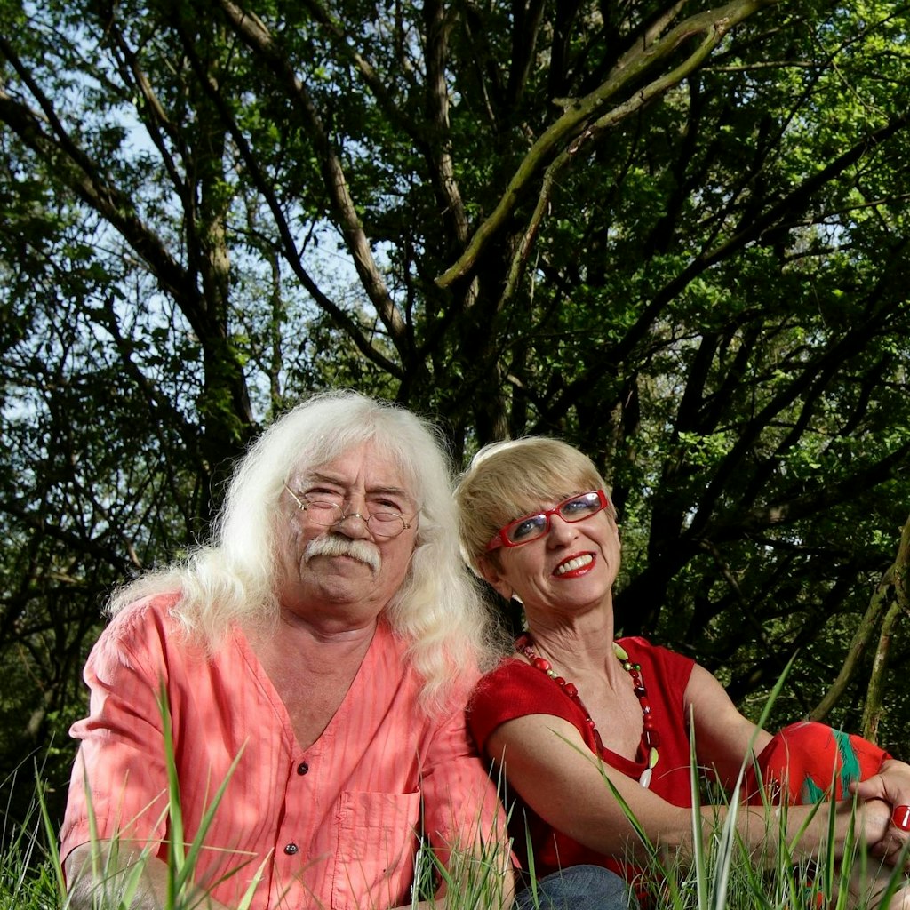 Reinhard Lakomy (1946-2013) mit seiner Frau Monika Ehrhardt: Zusammen schrieben sie die „Traumzauberbaum“-Geschichten.