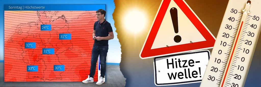 Am Wochenende kommt noch einmal die Hitze zurück nach Deutschland.