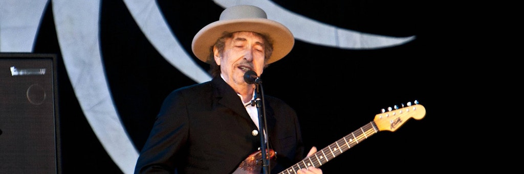 Der Musiker Bob Dylan bei einem Auftritt im Jahr 2012.