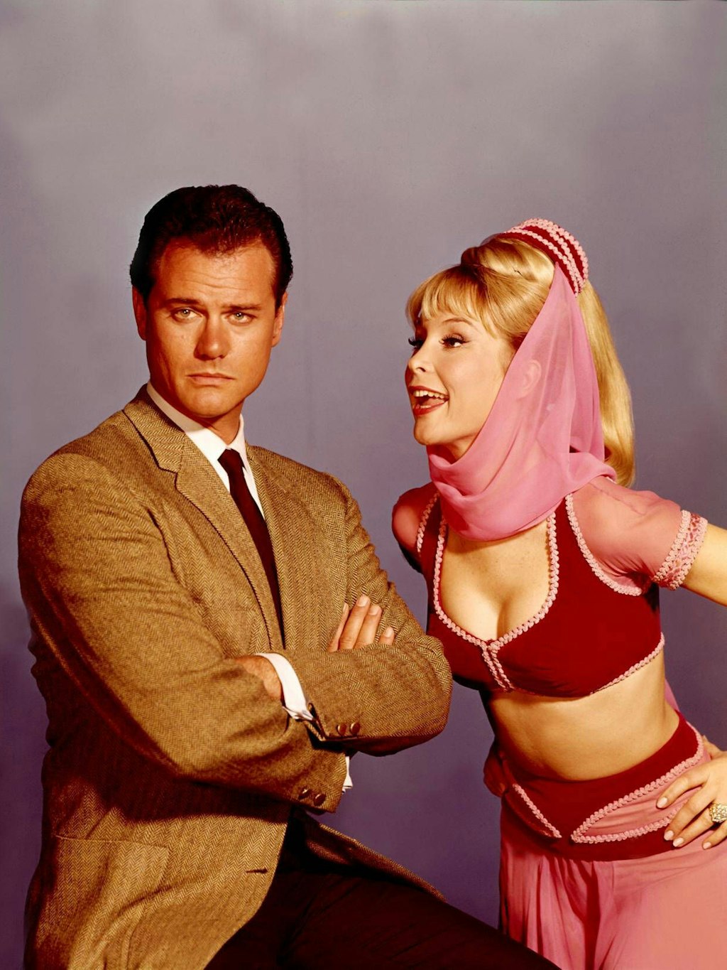 Barbara Eden, die als augenzwinkernde Fantasy-Figur dem Astronauten Major Nelson (gespielt von „Dallas“-Bösewicht Larry Hagman) in der 60er-Jahre-Fernsehserie den Kopf verdrehte.