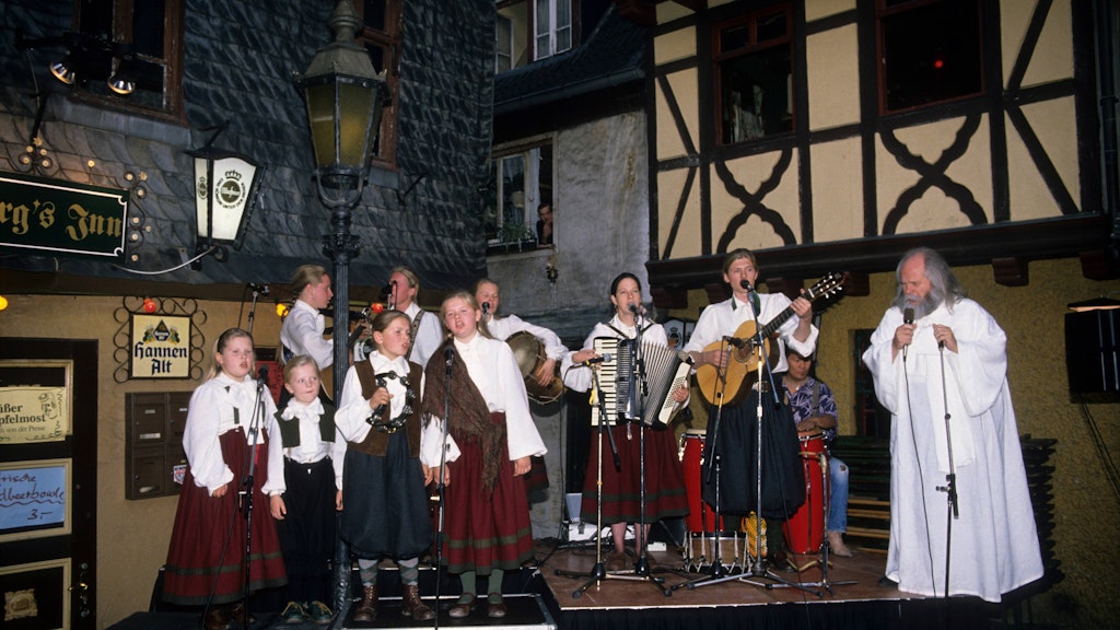 Auftritt der Kelly Family 1989