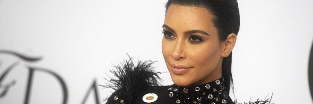 Kim Kardashian: Ihr Po ist ihr Markenzeichen. 