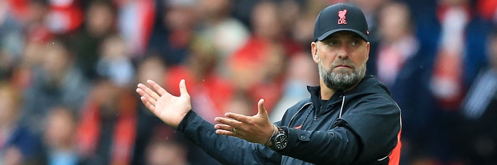 Wer ist das? Liverpool-Trainer Jürgen Klopp erkennt sich ohne Brille selbst nicht wieder. 