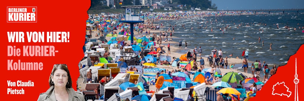 Die Ostsee ist noch immer die Badewanne der Berliner - doch wer hier baden will, muss erstmal über die Autobahn.