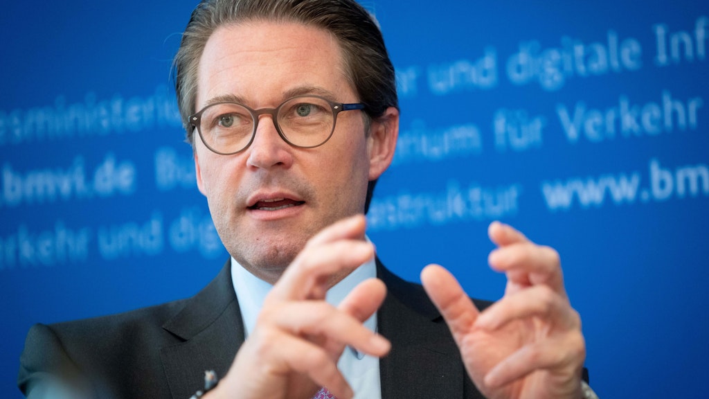 Andreas Scheuer (CSU), Bundesminister für Verkehr und digitale Infrastruktur.