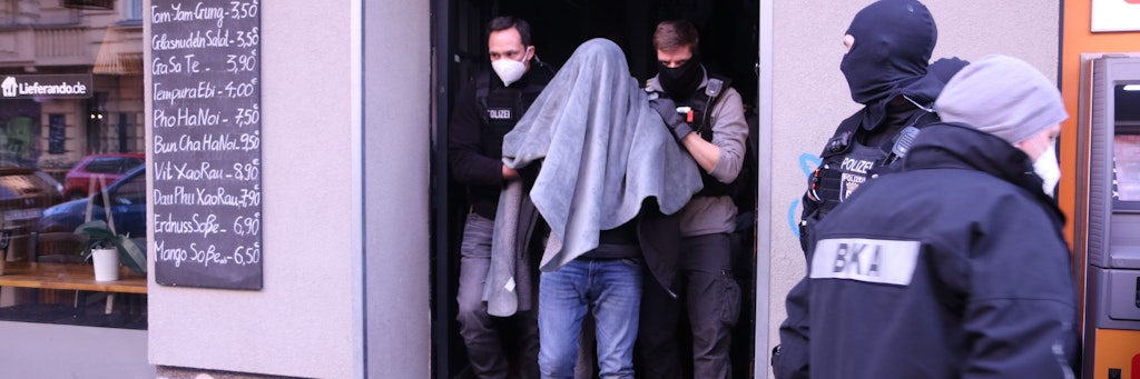 Razzia gegen Clankriminalität in Berlin-Neukölln.