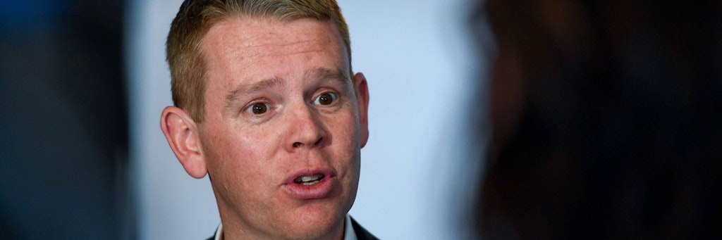 Neuseelands Minister zur Eindämmung der Corona-Pandemie, Chris Hipkins (42). 