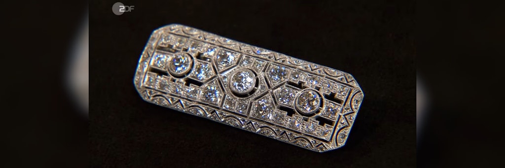 Diese funkelnde 3-Karat-Brosche soll bei „Bares für Rares“ einen Traum erfüllen.