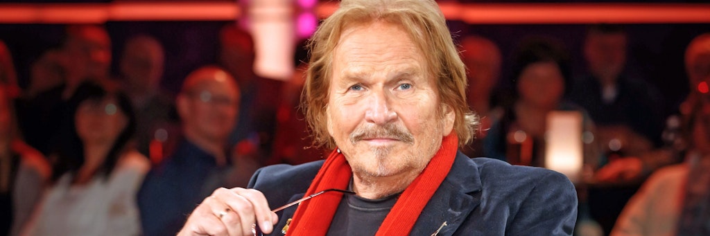 Frank Zander in der Talk-Show „Riverboat“: Der Sänger verlor die Räumungsklage gegen ihn, soll nun nach 54 Jahren aus seiner Berliner Wohnung raus.