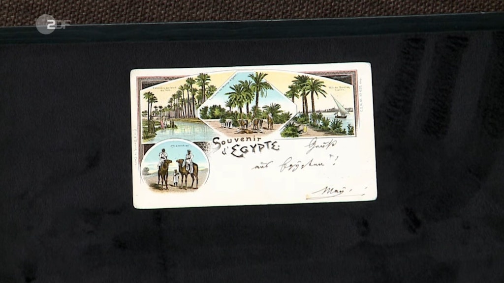 Einen Gruß aus Ägypten verschickte Karl May vor 122 Jahren, jetzt soll seine Karte bei „Bares für Rares“ einen stolzen Preis erzielen.