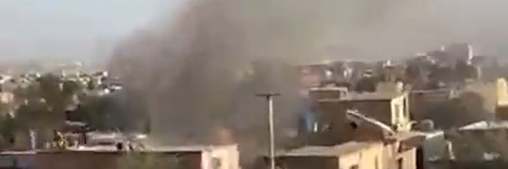 Raketenbeschuss in Kabul