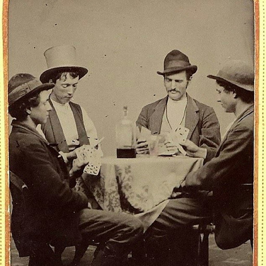 Billy the Kid (2.v.l.) wurde 1881 erschossen.