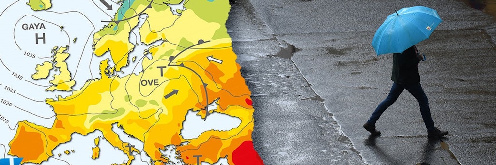 Das Wetter zum Herbstanfang: Hochdruckgebiet Gaya zieht nach Europa - und sorgt dafür, dass wir die Regenschirme noch einmal wegpacken können.
