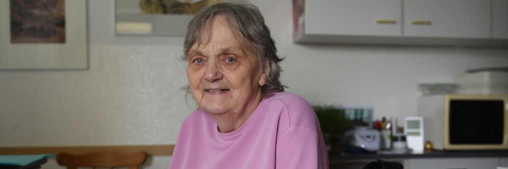 Soll mehr Miete zahlen: Christa Degner, 81, aus dem Pillnitzer Weg. <br>
