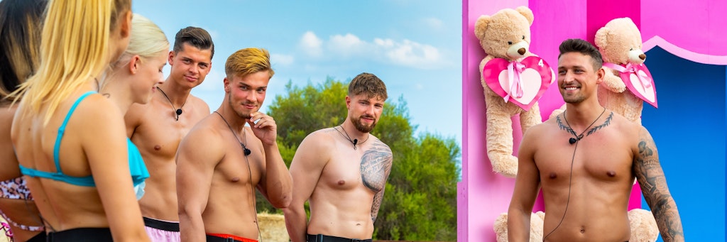 Endlich wird bei Love Island geknutscht. Auch wenn es nur im Rahmen eines Spiels ist.