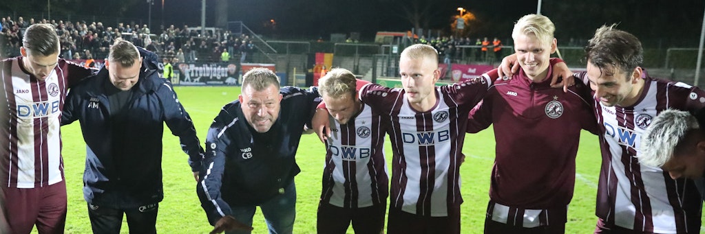 So jubelte Dynamo nach dem hart errungenen 3:2 bei der Reserve von Hertha BSC.