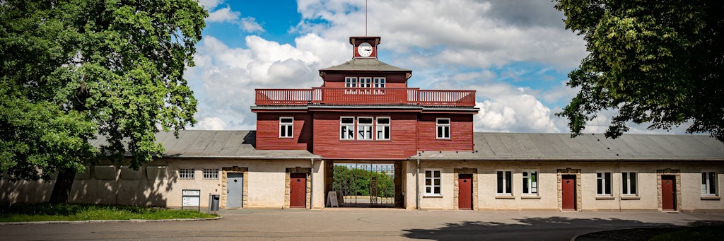 Die Gedenkstätte des KZ Buchenwald in Weimar.