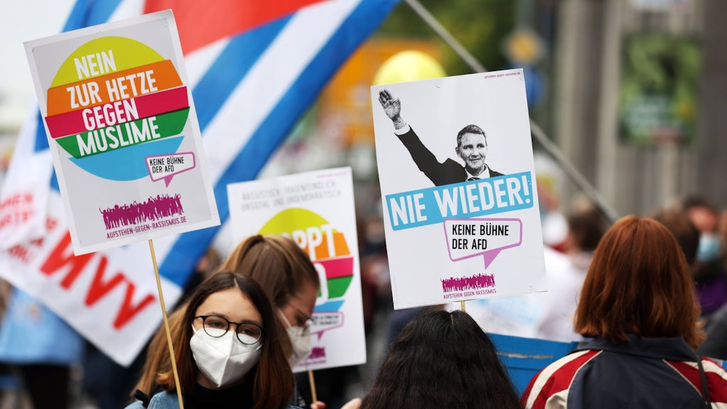 Es wurde voll in der Innenstadt. 