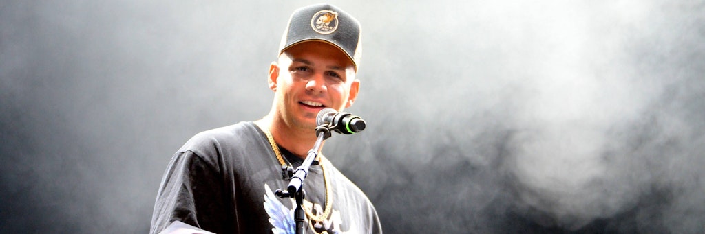 Pietro Lombardi bei einem Konzert im August.