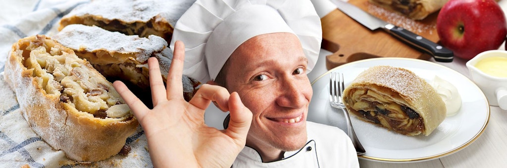 Apfelstrudel ist ein köstliches Dessert - und passt prima zum Kaffeetrinken. Und: Das Gebäck ist mit diesem Rezept nicht schwer herzustellen.