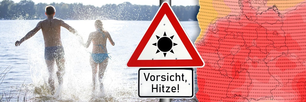 Es könnte sich noch einmal lohnen, an den Badesee zu fahren - denn in den kommenden Tagen wird das Wetter noch einmal sommerlich warm.