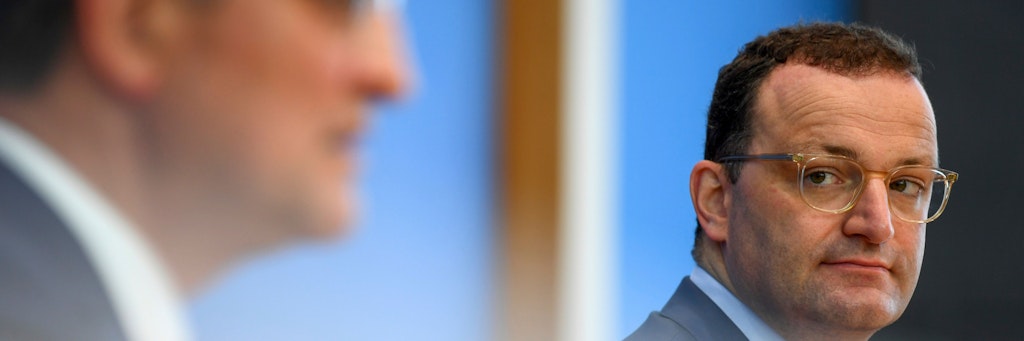 Gesundheitsminister Jens Spahn (r.) und RKI-Präsident Lothar Wieler.