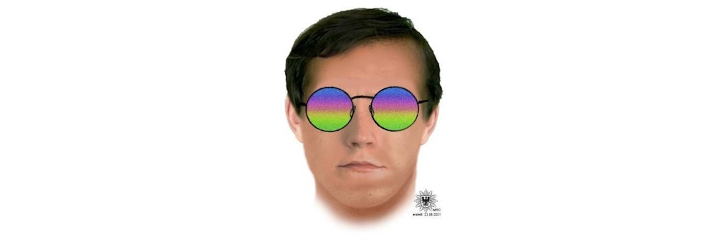 Mit diesem Phantombild sucht die Polizei in Brandenburg einen mutmaßlichen Sexualstraftäter.