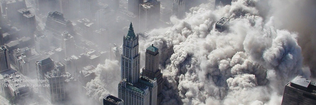 Die Türme des World Trade Centers stürzten bei den Anschlägen vom 11. September 2001 ein.