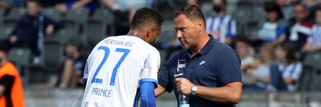 Prince Boateng ist der verlängerte Arm von Trainer Pal Dardai. Auf dem Feld, in der Kabine – und am Sonntag in Bochum wohl auf der Bank.