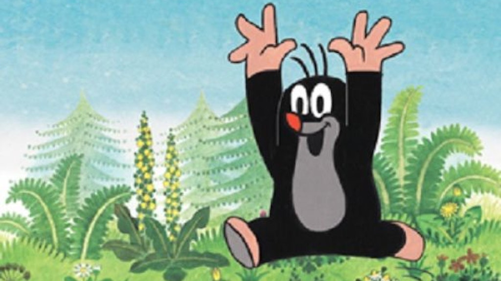 Der Kleine Maulwurf wurde wie Adolar durch eine Zeichentrickserie bekannt. 