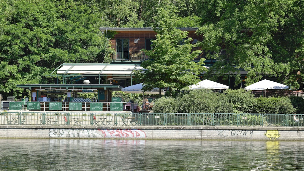 Die Fischerhütte am Schlachtensee