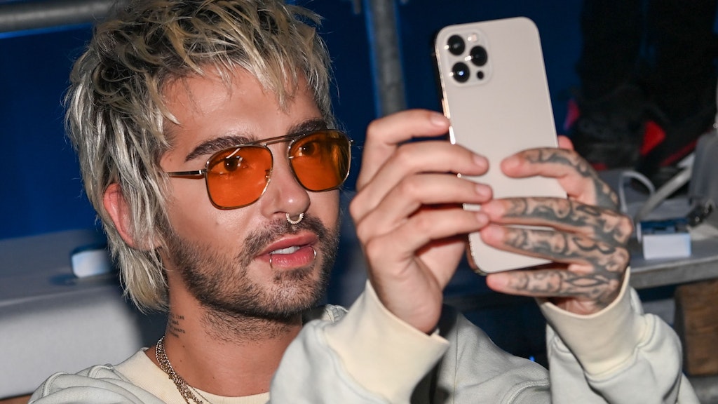 Bill Kaulitz war als Handy-Fotograf dabei. 