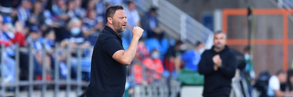 Dardai und seine Malocher! Herthas Trainer erwartet von seiner Mannschaft noch mehr Arbeitswillen. 