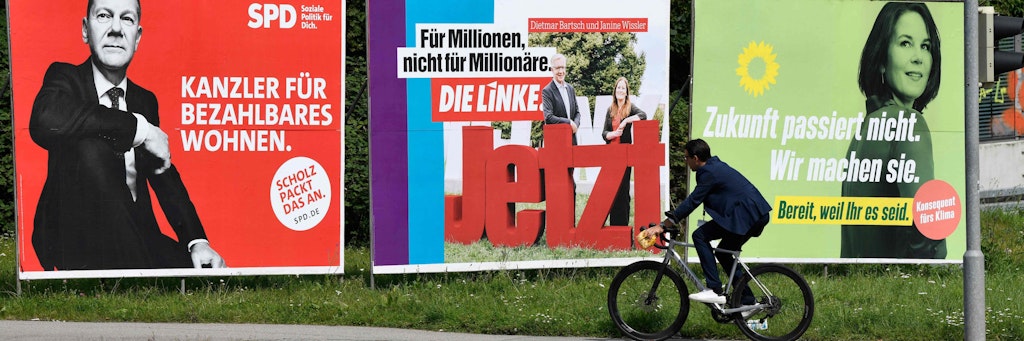 Wovor die Union Angst hat und was bei vielen unbeliebt in Bezug auf eine Bundesregierung ist: eine mögliche Koalition von SPD, Grünen und Linken. 