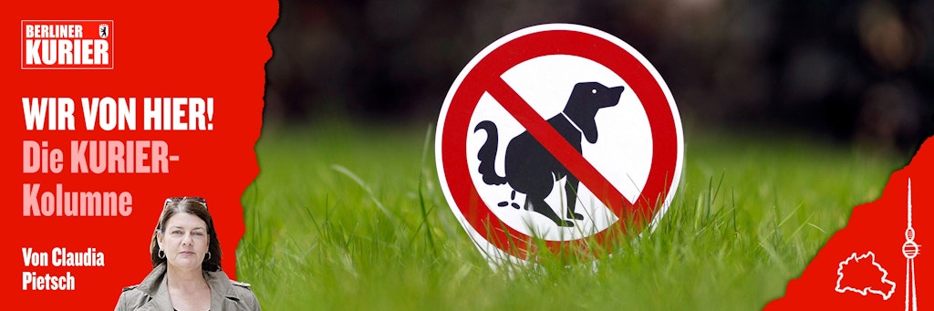 Solche Schilder ignorieren manche Hundehalter in Berlin immer wieder geflissentlich. 