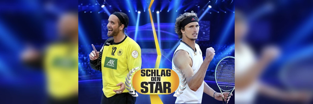 Bei „Schlag den Star“ trafen mit Silvio Heinevetter und Alexander Zverev zwei aktuelle Spitzensportler aufeinander.