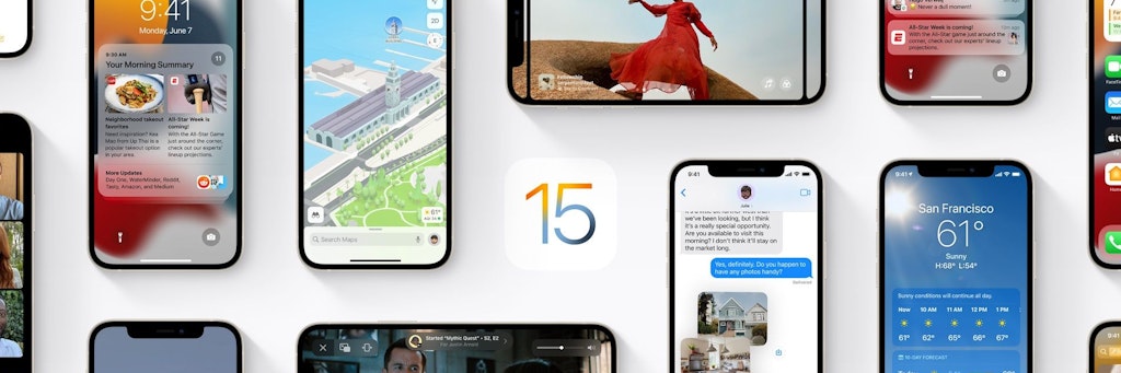 Ein stark überarbeitetes Facetime und viele weitere Neuerungen hat iOS 15 zu bieten. 