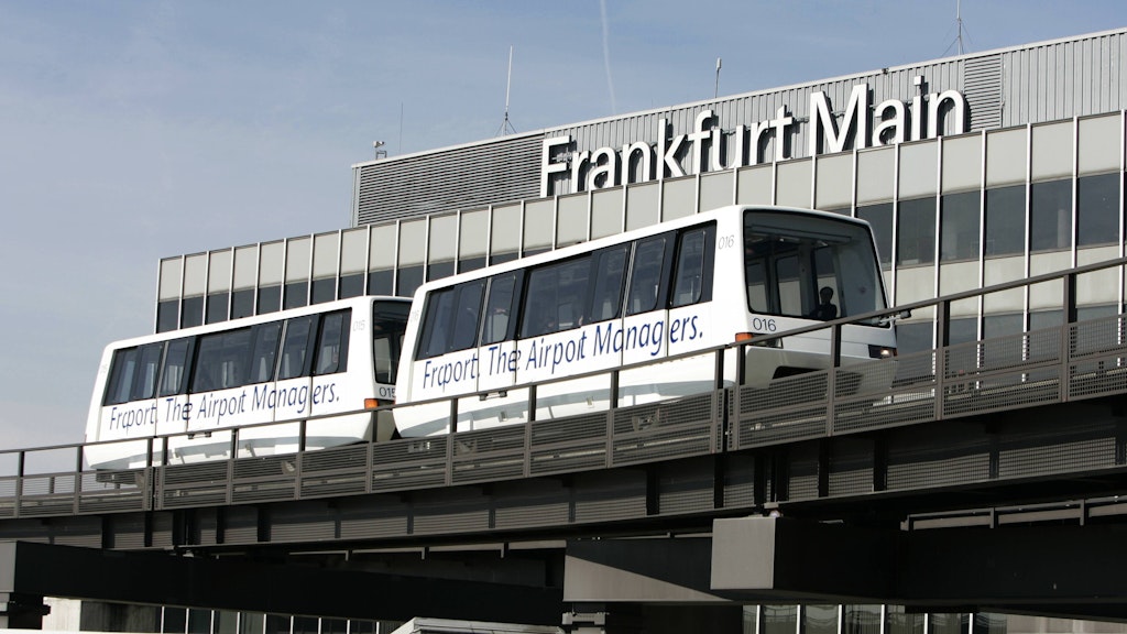 Der Airport in Frankfurt am Main. Hier geschah der diskriminierende Vorfall.