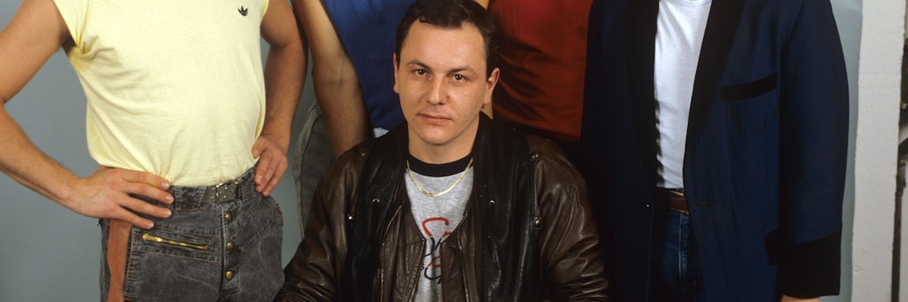 Auf diesem Foto aus dem Jahr 1983 ist der Drummer Franz Trojan zu sehen. 