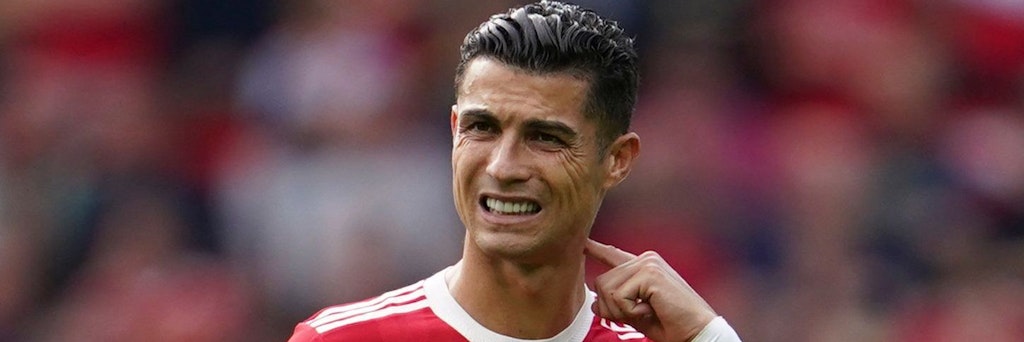 Musste zwei für ihn empfindliche Niederlagen einstecken: Manchester Uniteds Cristiano Ronaldo. 